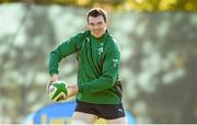 31 October 2013; Ireland's Peter O'Mahony during squad training ahead of their Guinness Series International game against Samoa on Saturday the 9th of November. Ireland Rugby Squad Training, Carton House, Maynooth, Co. Kildare. Picture credit: Stephen McCarthy / SPORTSFILE