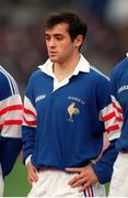 18 January 1997; Thomas Castaignede, France. Five Nations Rugby Championship, Ireland v France, Lansdowne Road, Dublin. Picture credit: Brendan Moran / SPORTSFILE