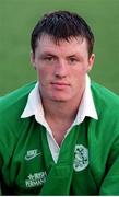 11 November 1997; Eric Miller, Ireland. Ireland Rugby Squad Head Shots, Lansdowne Road, Dublin. Picture credit: Matt Browne / SPORTSFILE