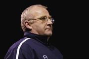 9 November 2004; Dermot Keely, Dublin City manager, watches on during the game. eircom league, Premier Division, Longford Town v Dublin City, Flancare Park, Longford. Picture credit; David Maher / SPORTSFILE