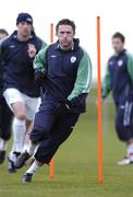 15 November 2004; Robbie Keane, Republic of Ireland, in action during squad training. Malahide FC, Malahide, Co. Dublin. Picture credit; David Maher / SPORTSFILE
