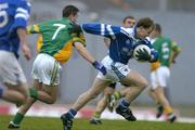 7 November 2004; Billy O'Shea, Laune Rangers, in action against Adrian O'Connell (7), South Kerry. Kerry County Senior Football Final, Laune Rangers v South Kerry, Fitzgerald Stadium, Killarney, Co. Kerry. Picture credit; Brendan Moran / SPORTSFILE