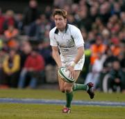 13 November 2004; Ronan O'Gara, Ireland. Rugby International, Ireland v South Africa, Lansdowne Road, Dublin. Picture credit; Brendan Moran / SPORTSFILE