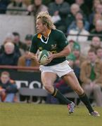 13 November 2004; Percy Montgomery, South Africa. Rugby International, Ireland v South Africa, Lansdowne Road, Dublin. Picture credit; Brendan Moran / SPORTSFILE