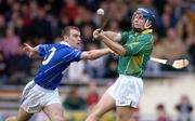 21 November 2004; David Young, Toomevara, in action against Eoin Kelly, Mount Sion. AIB Munster Senior Club Hurling Championship Final, Toomevara v Mount Sion, Semple Stadium, Thurles, Co. Tipperary. Picture credit; Brendan Moran / SPORTSFILE