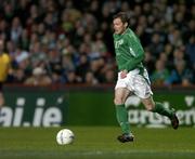 16 November 2004; Alan Quinn, Republic of Ireland. International Friendly, Republic of Ireland v Croatia, Lansdowne Road, Dublin. Picture credit; David Maher / SPORTSFILE