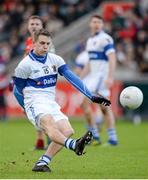 3 November 2013; Tomas Quinn scores a point for St Vincent's from a free. Dublin County Senior Football Championship Final, Ballymun Kickhams v St Vincent's, Parnell Park, Dublin. Picture credit: Ray McManus / SPORTSFILE