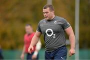 5 November 2013; Ireland's Jack McGrath during squad training ahead of their Guinness Series International match against Samoa on Saturday. Ireland Rugby Squad Training, Carton House, Maynooth, Co. Kildare. Picture credit: Brendan Moran / SPORTSFILE