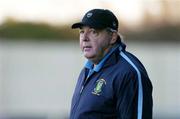 28 November 2004; The UCD manager Michael 'Babs' Keating watches the last minutes of the game. AIB Leinster Club Senior Hurling Final, James Stephens v UCD, O'Moore Park, Portlaoise, Co. Laois. Picture credit; Ray McManus / SPORTSFILE
