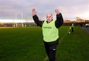 28 November 2004;  Crossmaglen Rangers manager Michael McConville celebrates at the end of the game after victory over Mayobridge. AIB Ulster Club Senior Football Final, Crossmaglen Rangers v Mayobridge, Casement Park, Belfast. Picture credit; David Maher / SPORTSFILE