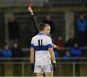 6 November 2013; Diarmuid Connolly, St Vincent's, is sent off by referee Darragh Sheppard. Dublin County Senior Football Championship Final Replay, Ballymun Kickhams v St Vincent's, Parnell Park, Dublin. Picture credit: Matt Browne / SPORTSFILE