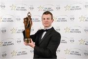 8 November 2013; Mayo footballer Colm Boyle with his 2013 GAA GPA All-Star award, sponsored by Opel, at the 2013 GAA GPA All-Star awards in Croke Park, Dublin. Photo by Sportsfile