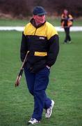 7 February 1999; Kilkenny manager Brian Cody prior to the Walsh Cup Semi-Final match between Kilkenny and Wexford in Mullinavat in Kilkenny. Photo by Ray McManus/Sportsfile