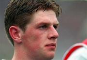 27 September 1998; Brian McDonald of Laois prior to the All-Ireland Minor Football Championship Final match between Laois and Tyrone at Croke Park in Dublin. Photo by Brendan Moran/Sportsfile