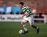 17 January 1999; Brian Morrisroe of Shamrock Rovers during the Harp Lager National League Premier Division match between UCD and Shamrock Rovers at Belfield Park in Dublin. Photo by Ray McManus/Sportsfile