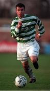 17 January 1999; Brian Morrisroe of Shamrock Rovers during the Harp Lager National League Premier Division match between UCD and Shamrock Rovers at Belfield Park in Dublin. Photo by Ray McManus/Sportsfile