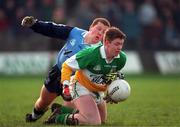 29 November 1998; Cathal Daly of Offaly in action against Brendan O'Brien of Dublin during the Church & General National Football League Division 1A match between Offaly and Dublin at O'Connor Park in Tullamore. Photo by Matt Browne/Sportsfile