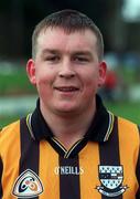 7 Febuary 1999; David Buggy of Kilkenny prior to the Walsh Cup Semi-Final match between Kilkenny and Wexford in Mullinavat in Kilkenny. Photo by Ray McManus/Sportsfile