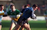 29 November 1998; Enda Sheedy of Dublin in action with Finbar Cullen of Offaly during the Church & General National Football League Division 1A match between Offaly and Dublin at O'Connor Park in Tullamore. Photo by Matt Browne/Sportsfile