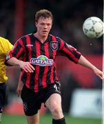 15 March 1997; Eoin Mullen of Bohemians during the Bord Gáis National League Premier Division match between Bohemians and Derry City at Dalymount Park in Dublin. Photo by Ray McManus/Sportsfile