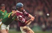 6 December 1998; Lorcan Hassett of Doora Barefield during the AIB Munster Senior Club Hurling Championship Final match between St. Joseph's Doora Barefield and Toomevara at the Gaelic Grounds in Limerick. Photo by Sportsfile