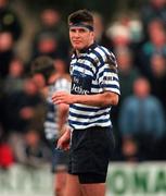 19 December 1998; Michael Roche of Blackrock College RFC during the AIB All-Ireland League Division 1 match between Blackrock College RFC and Shannon RFC at Stradbrook Road in Dublin. Photo by Matt Browne/Sportsfile