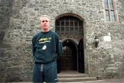 27 October 1997; Manager Mick McCarthy during a Republic of Ireland press conference at Kilkea Castle in Kildare. Photo by Matt Browne/Sportsfile