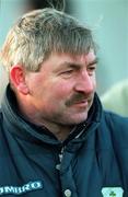 17 January 1999; Shamrock Rovers manager Pat Byrne during the Harp Lager National League Premier Division match between UCD and Shamrock Rovers at Belfield Park in Dublin. Photo by Ray McManus/Sportsfile