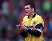 26 October 1997; Pat Scully of Shelbourne during the Bord Gáis National League Premier Division match between Bohemians and Shelbourne at Dalymount Park in Dublin. Photo by David Maher/Sportsfile