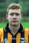 7 Febuary 1999; Peter Barry of Kilkenny prior to the Walsh Cup Semi-Final match between Kilkenny and Wexford in Mullinavat in Kilkenny. Photo by Ray McManus/Sportsfile