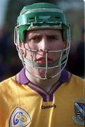 7 February 1999; Robert Hassey of Wexford prior to the Walsh Cup Semi-Final match between Kilkenny and Wexford in Mullinavat in Kilkenny. Photo by Ray McManus/Sportsfile
