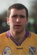 7 February 1999; Seanie Colfer of Wexford prior to the Walsh Cup Semi-Final match between Kilkenny and Wexford in Mullinavat in Kilkenny. Photo by Ray McManus/Sportsfile