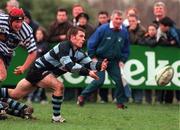 19 December 1998; Simon Johnson of Shannon RFC during the AIB All-Ireland League Division 1 match between Blackrock College RFC and Shannon RFC at Stradbrook Road in Dublin. Photo by Matt Browne/Sportsfile
