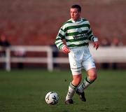 17 January 1999; Thomas Dunne of Shamrock Rovers during the Harp Lager National League Premier Division match between UCD and Shamrock Rovers at Belfield Park in Dublin. Photo by Ray McManus/Sportsfile