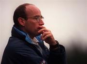 30 January 1999; Dublin manager Tommy Carr looks on during the O'Byrne Cup Semi-Final match between Dublin and Westmeath at Parnell Park in Dublin. Photo by Ray McManus/Sportsfile