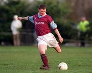 13 January 1999; Willie Byrne of Cobh Ramblers during the Harp Lager FAI Cup First Round Replay match between Garda AFC and Cobh Ramblers at Westmanstown in Dublin. Photo by Matt Browne/Sportsfile