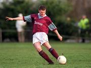 13 January 1999; Willie Byrne of Cobh Ramblers during the Harp Lager FAI Cup First Round Replay match between Garda AFC and Cobh Ramblers at Westmanstown in Dublin. Photo by Matt Browne/Sportsfile