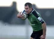 28 November 2004; Eric Elwood, Connacht. Celtic League 2004-2005, Connacht v The Dragons, Sportsground, Galway. Picture credit; Matt Browne / SPORTSFILE