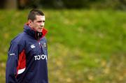 2 December 2004; Alan Quinlan pictured during Munster Rugby squad training in Toulouse, France. Picture credit; Matt Browne / SPORTSFILE