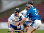 5 December 2004; Ollie Fahy, Connacht, in action against Philip Maher, Munster. M Donnelly & Co. Interprovincial Hurling Championship Final, Connacht v Munster, Pearse Stadium, Galway. Picture credit; Pat Murphy / SPORTSFILE