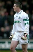 5 December 2004; Michael Nolan, Portlaoise goalkeeper. AIB Leinster Club Senior Football Final, Portlaoise v Skyrne, St. Conleth's Park, Newbridge, Co. Kildare. Picture credit; Ray McManus / SPORTSFILE