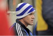 10 November 2013; Ger Brennan, St Vincent's, watches the game after being sent off early in the first half. AIB Leinster Senior Club Football Championship, Quarter-Final, St Loman's, Westmeath v St Vincent's, Dublin. Cusack Park, Mullingar, Co. Westmeath. Picture credit: Pat Murphy / SPORTSFILE