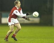 10 December 2004; Aaron Hoey, Louth. Senior Football Charity Challenge, Dublin v Louth, Parnell Park, Dublin. Picture credit; Damien Eagers / SPORTSFILE