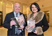 12 November 2013; Neasa Ó Sé and author Donal Keenan in attendance at the launch of his book &quot;Páidí - A big life&quot;. Launch of Páidí Ó Sé Book, D4 Ballsbridge Hotel, Ballsbridge Dublin. Picture credit: Barry Cregg / SPORTSFILE