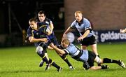 18 December 2004; Kieran Lewis, Leinster, in action against during the game. Celtic League 2004-2005, Cardiff Blues v Leinster, Cardiff Arms Park, Cardiff, Wales. Picture Credit; Tim Parfitt /  SPORTSFILE
