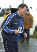 25 December 2004; Minister of State at the Department of the Taoiseach and Government Chief Whip Tom Kitt, T.D., a  'Compeditor' during one of the 'Goal Mile' races on Christmas Day. Annual Goal Mile, Belfield, Dublin. Picture credit; Ray McManus / SPORTSFILE