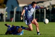 2 January 2005; Donnacha Reilly, Dublin, in action against Wesley Callaghan, Wicklow. O'Byrne Cup, Wicklow v Dublin, County Grounds, Aughrim, Co. Wicklow. Picture credit; David Maher / SPORTSFILE