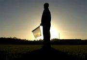 2 January 2005; linesman Seamus Barrett during the game. O'Byrne Cup, Wicklow v Dublin, County Grounds, Aughrim, Co. Wicklow. Picture credit; David Maher / SPORTSFILE