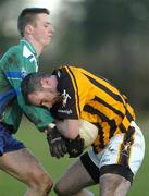 2 January 2005; Declan Buggy, Kilkenny, in action against Barry Cullinane, Athlone IT. O'Byrne Cup, Kilkenny v Athlone IT, Pairc Lachtain, Freshford, Co. Kilkenny. Picture credit; Damien Eagers / SPORTSFILE