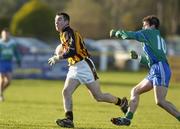 2 January 2005; John Maher, Kilkenny, in action against Derry O'Brien, Athlone IT. O'Byrne Cup, Kilkenny v Athlone IT, Pairc Lachtain, Freshford, Co. Kilkenny. Picture credit; Damien Eagers / SPORTSFILE